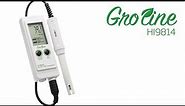 How To: Hanna Instruments GroLine® HI9814 pH/EC/TDS Meter Tutorial