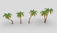 Palm Trees - Download Free 3D model by YadroGames