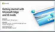 Microsoft Edge | How to set up Internet Explorer mode in Microsoft Edge