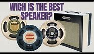 Speakers Comparison - Greenback vs Vintage30 vs Jensen C12k