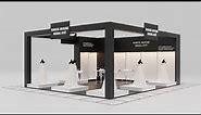 How To Make Exhibition Stand Design (3dsMax Corona Render)