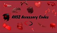 ROBLOX RED ACCESSORIES CODES [Pt.1] for Brookhaven,Bloxburg and Berry avenue||Elsie codes
