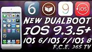 How to DualBoot Any iPhone (32-Bit) iOS 9.3.5 With iOS 6.0, iOS 6.x and iOS 7.x