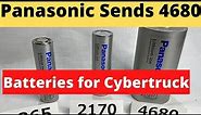 Panasonic Sends Tesla New 4680 Battery Samples for Cybertruck and More