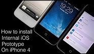 How to Install Internal Prototype iOS Build on iPhone 4