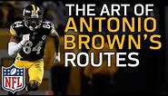 The Art of Antonio Brown's Route Running | Film Review | NFL Highlights
