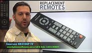 EMERSON NH310UP TV Remote Control - www.ReplacementRemotes.com