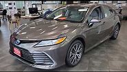 2024 Toyota Camry XLE Hybrid in Predawn Gray Mica