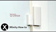 XFINITY Home Battery Replacement: Sercomm SZ-DWS04 Sensor