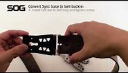 SOG Sync - Set up belt buckle