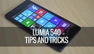 Lumia 540 Tips and Tricks | Techniqued