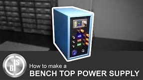 HOW TO MAKE A BENCH TOP POWER SUPPLY | MADE FROM A COMPUTER ATX POWER SUPPLY