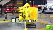 FANUC Robots Lift, Charge & Inspect Chevy Bolt Using 3D Vision & OTTO Self-Driving Vehicle