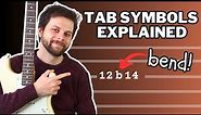 Every Guitar Tab Symbol Explained (with Demos!)