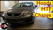 Honda Civic Manual Transmission Fluid Change