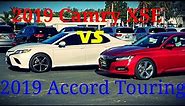 2019 Honda Accord VS 2019 Toyota Camry! Battle of the Family Sedans!