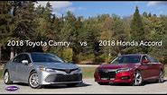 2018 Honda Accord Vs 2018 Toyota Camry: Quick Drive Comparison