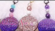 Beaded Keychain Tutorial with UV Resin and Bubblegum Beads