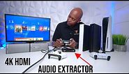 4k HDMI Audio Extractor With Optical and 3.5mm Outputs (HDA-912)