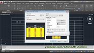 AutoCAD Table Command Tutorial Complete | Table Style Settings, Table Edit, Formula