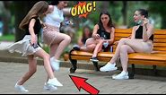🔥Tripping Over Nothing Prank #4- AWESOME REACTIONS -Best of Just For Laughs 😲🔥