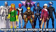 Marvel Legends X-Men House of X Cyclops Marvel Girl Wolverine Moira Xavier Magneto Sentinel Review