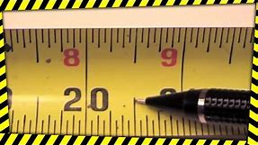 How to use a Tape Measure and read Fractions Easily