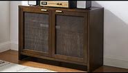 Kenji Record Storage Media Console | Crosley Furniture
