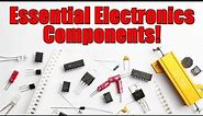 Essential Electronics Components that you will need for creating projects!