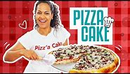 How To Make A PIZZA CAKE | Candy Toppings & Br˚lÈed Crust | Yolanda Gampp | How To Cake It
