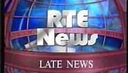 RTE1 Continuity with Closedown | 1993