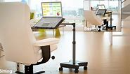 LEVO G2 Rolling Laptop Workstation Stand