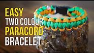 Easy Two Colour Paracord Bracelet | EASY PARACORD BRACELET