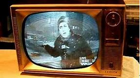 Watch a 1960 Zenith TV with remote control!