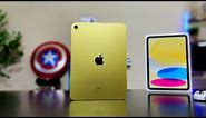 Yellow iPad 10th Gen Unboxing/ First Impressions...