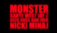 Monster Kanye West (feat Jay-Z and Nicki Minaj) EXPLICIT)