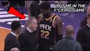 *LEAKED* DeAndre Ayton Stares Down Suns Coach & Tells Him To “Put Him In The F*cking Game”😬