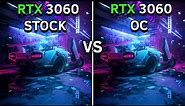 GeForce RTX 3060 12GB | Stock vs OC | Test In 15 Games | 2023