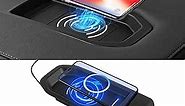 Xipoo Wireless Charging Tray Compatible with Chevy Silverado 2022-2024 Car Wireless Charger Pad Replacement for 2022-2024 GMC Sierra 1500 2500HD 3500HD Accessories (Fit Jump Seat, 2022-2024)