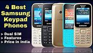 Top 4 Best Samsung Keypad Phone 2023 | Samsung Best Feature Phone 2023