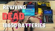 Easiest way to REVIVE 18650 battery | DIY weekend
