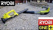 Ryobi ONE + 18v Leaf Blower Comparison and Review
