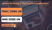 How to successfully search for Jobs on TRAC jobs Website|UK jobs|NHS jobs #nhsjobs #uk #health