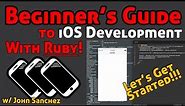 1 - iOS Development with Ruby using RubyMotion - Getting Started and Understanding the Basic Setup