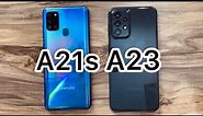 Samsung Galaxy A21s vs Samsung Galaxy A23