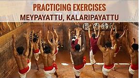 Practicing exercises in Kalaripayattu | Kerala Tourism