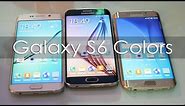 Samsung Galaxy S6 / Galaxy S6 Edge Different Color Variants