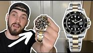 Rolex Submariner 116613LN Yellow Gold Two Tone Watch Review (Ceramic)
