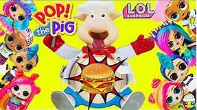 POP The Pig Game LOL Surprise Big Sister Big Brother Teams Toy Surprises