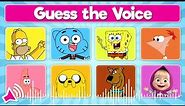 Guess the Cartoon Character by the Voice